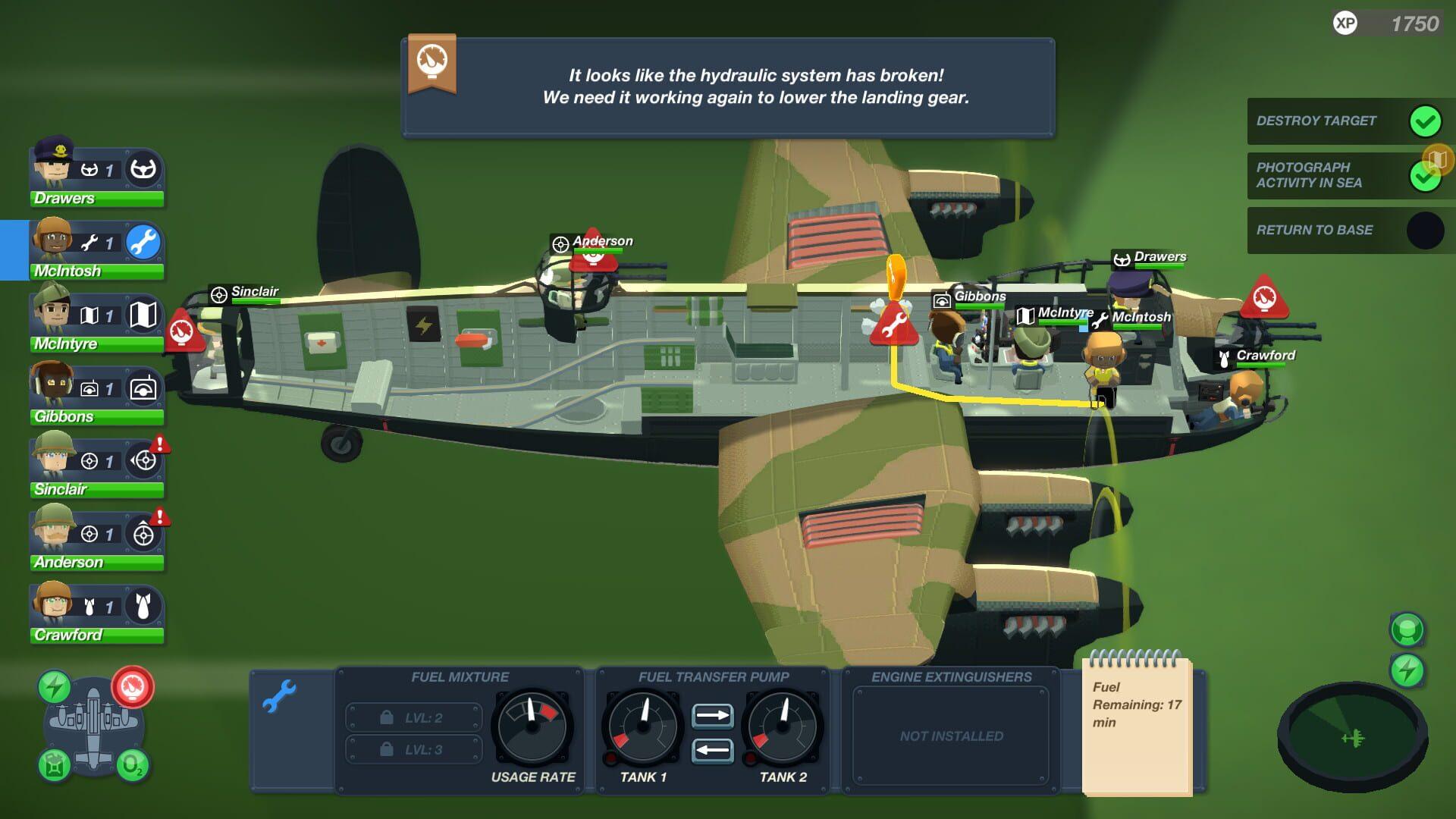 Bomber Crew - obrazek z gry
