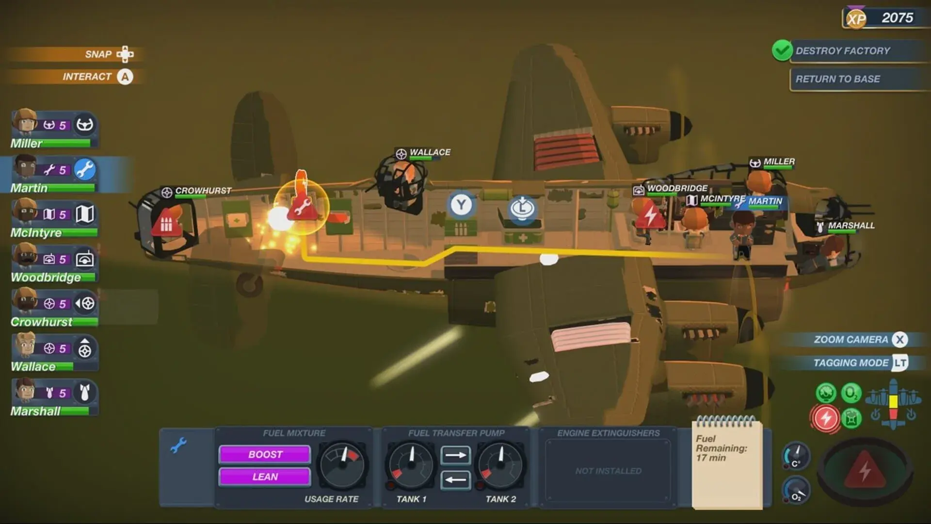 Bomber Crew: Deluxe Edition - główny screenshot z gry