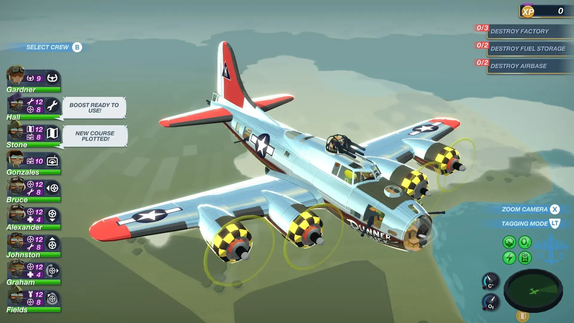 Bomber Crew: U.S. Army Air Forces - akcja w grze