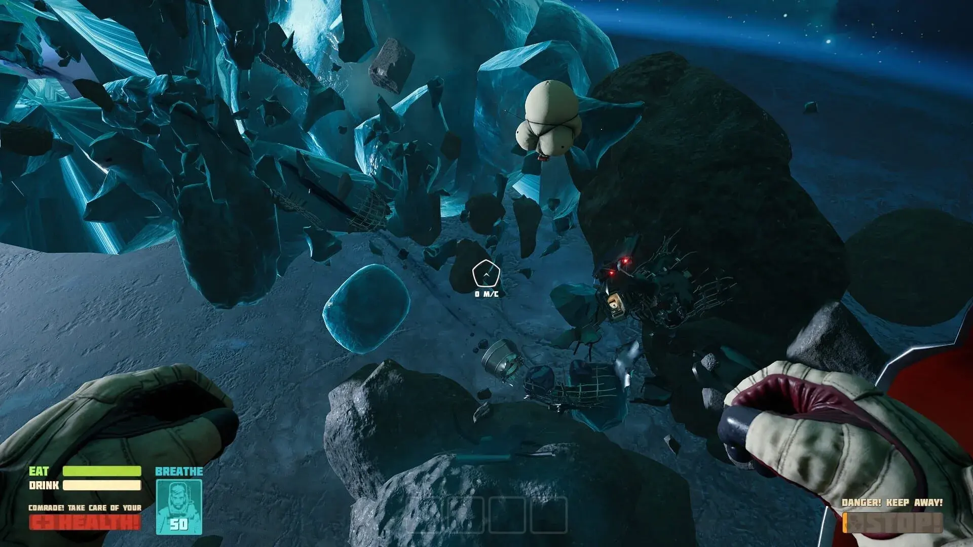 Breathedge (PS5) - świat gry, lokacja