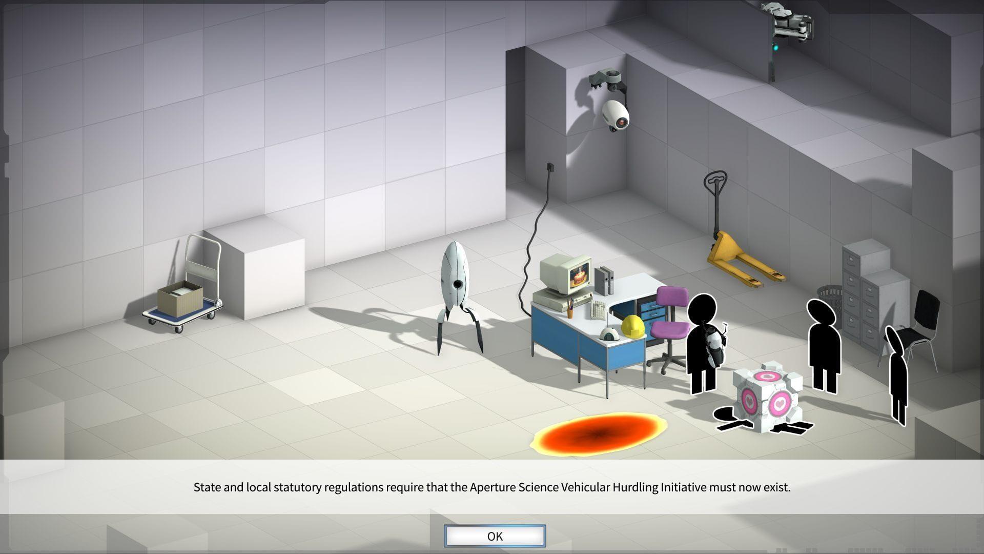 Bridge Constructor Portal - gameplay screenshot