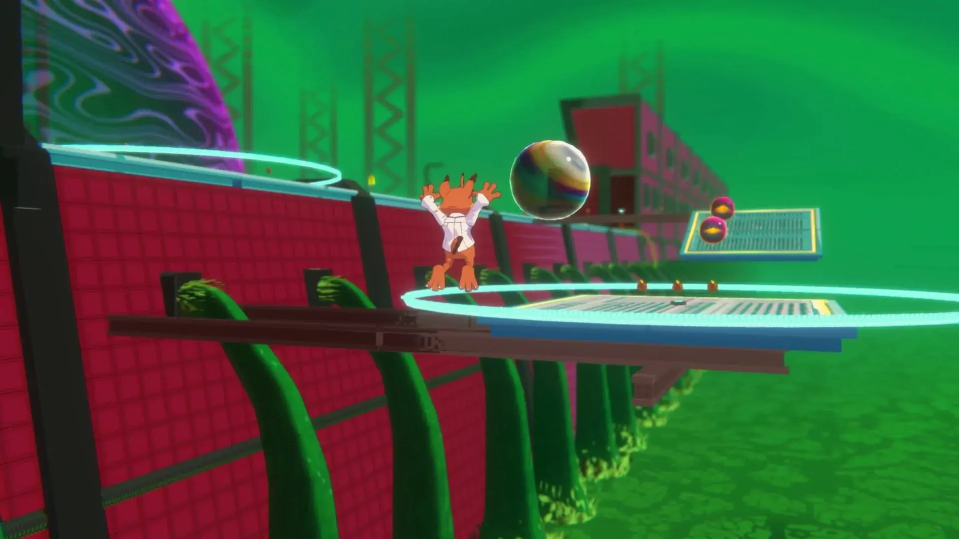 Bubsy 4D - obrazek z gry