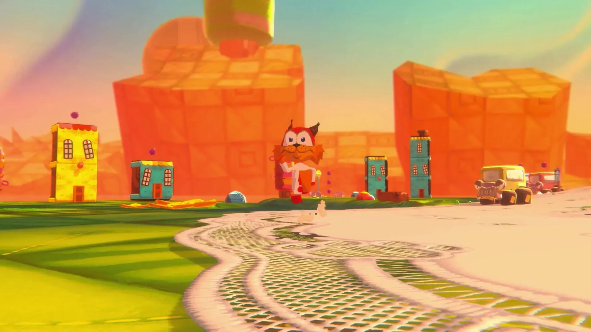 Bubsy 4D (PS5) - akcja w grze