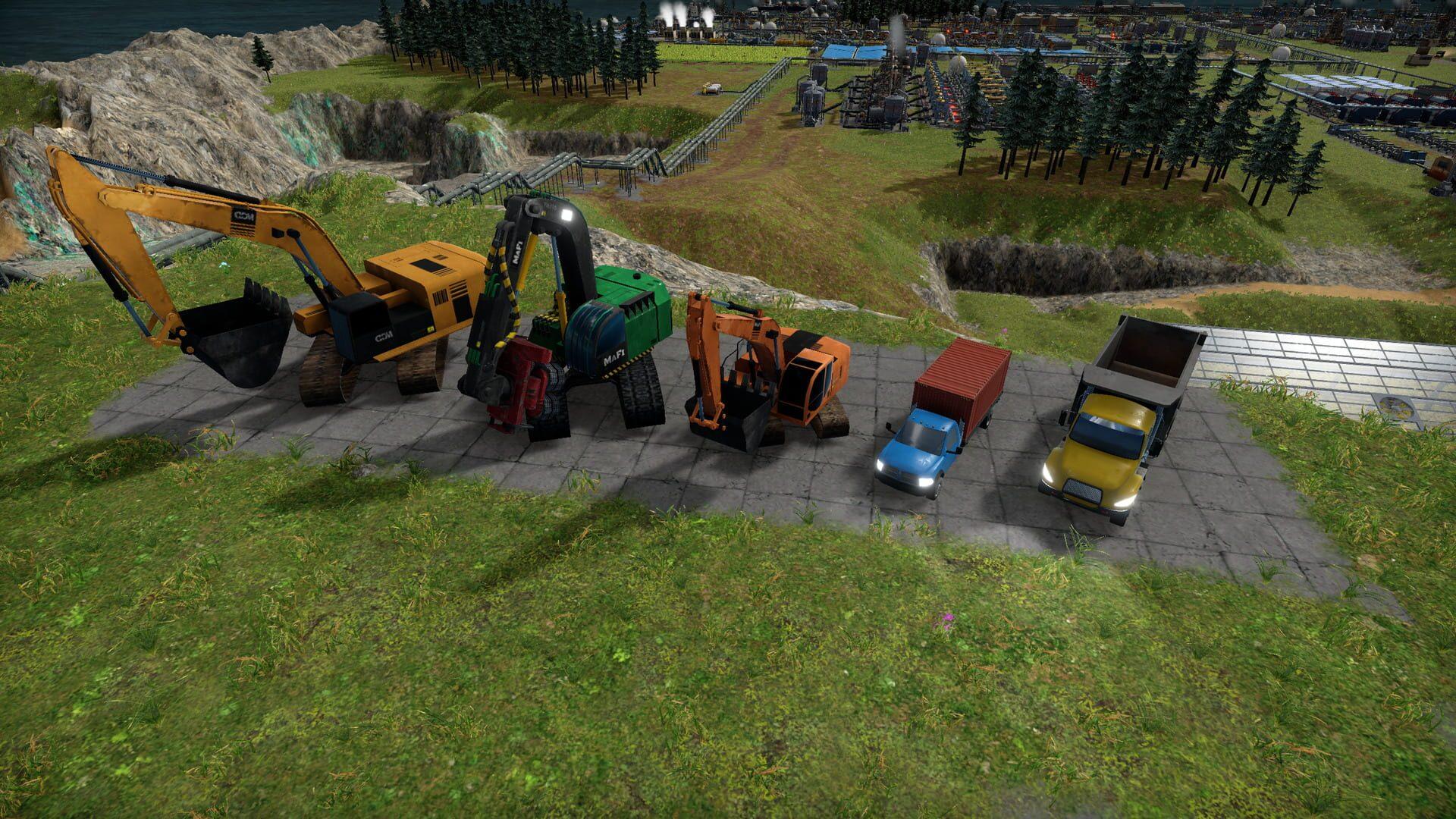 Captain of Industry - główny screenshot z gry