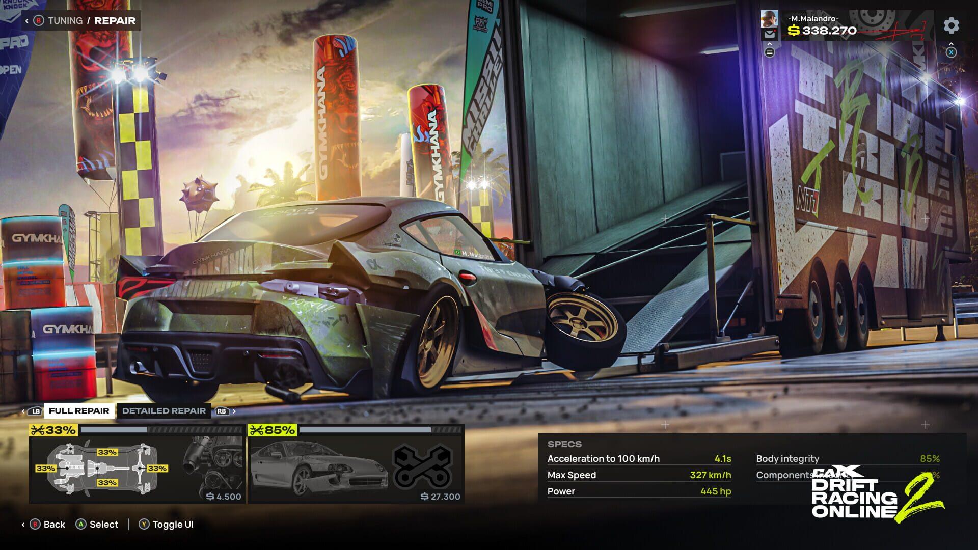 CarX Drift Racing Online 2 - świat gry, lokacja