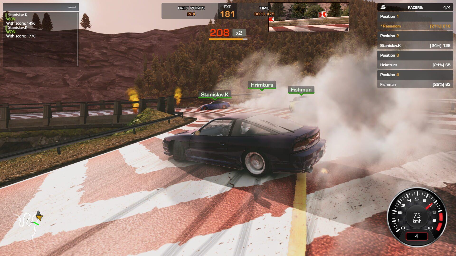 CarX Drift Racing Online - świat gry, lokacja