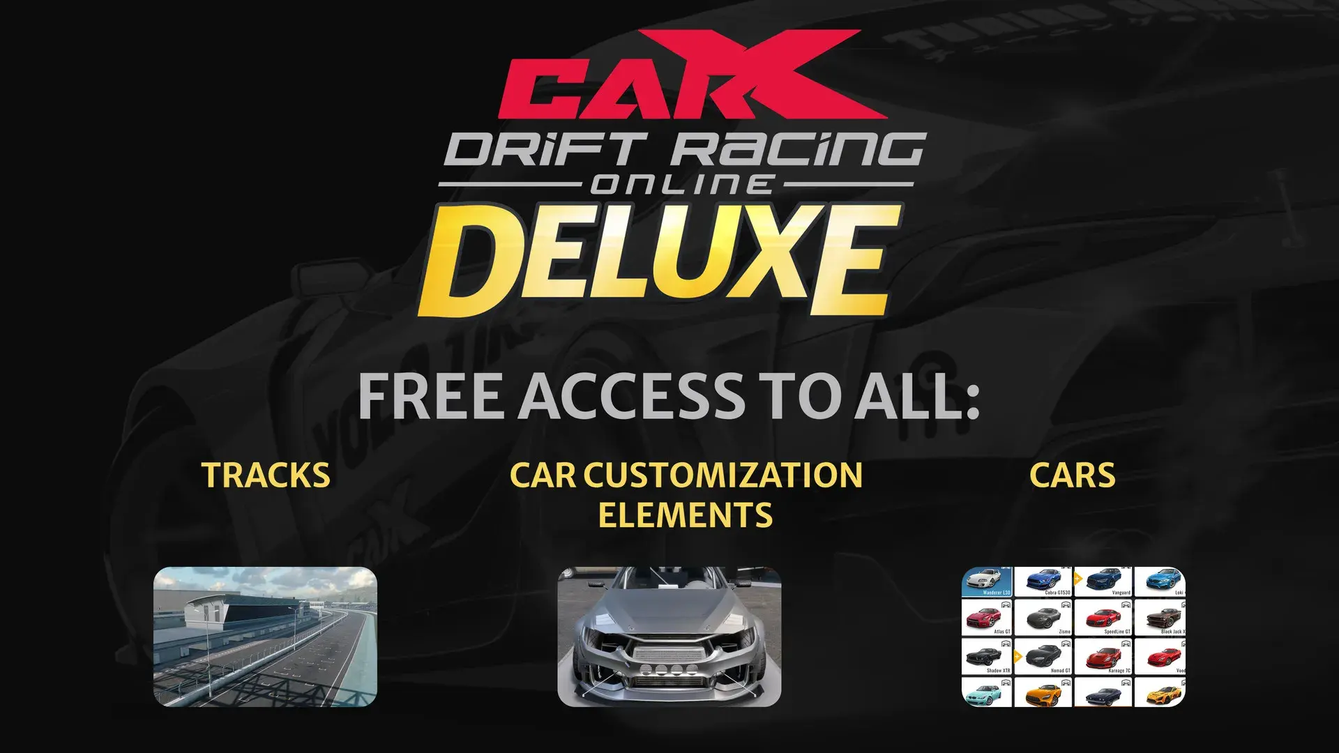 CarX Drift Racing Online - Deluxe - zrzut ekranu 1