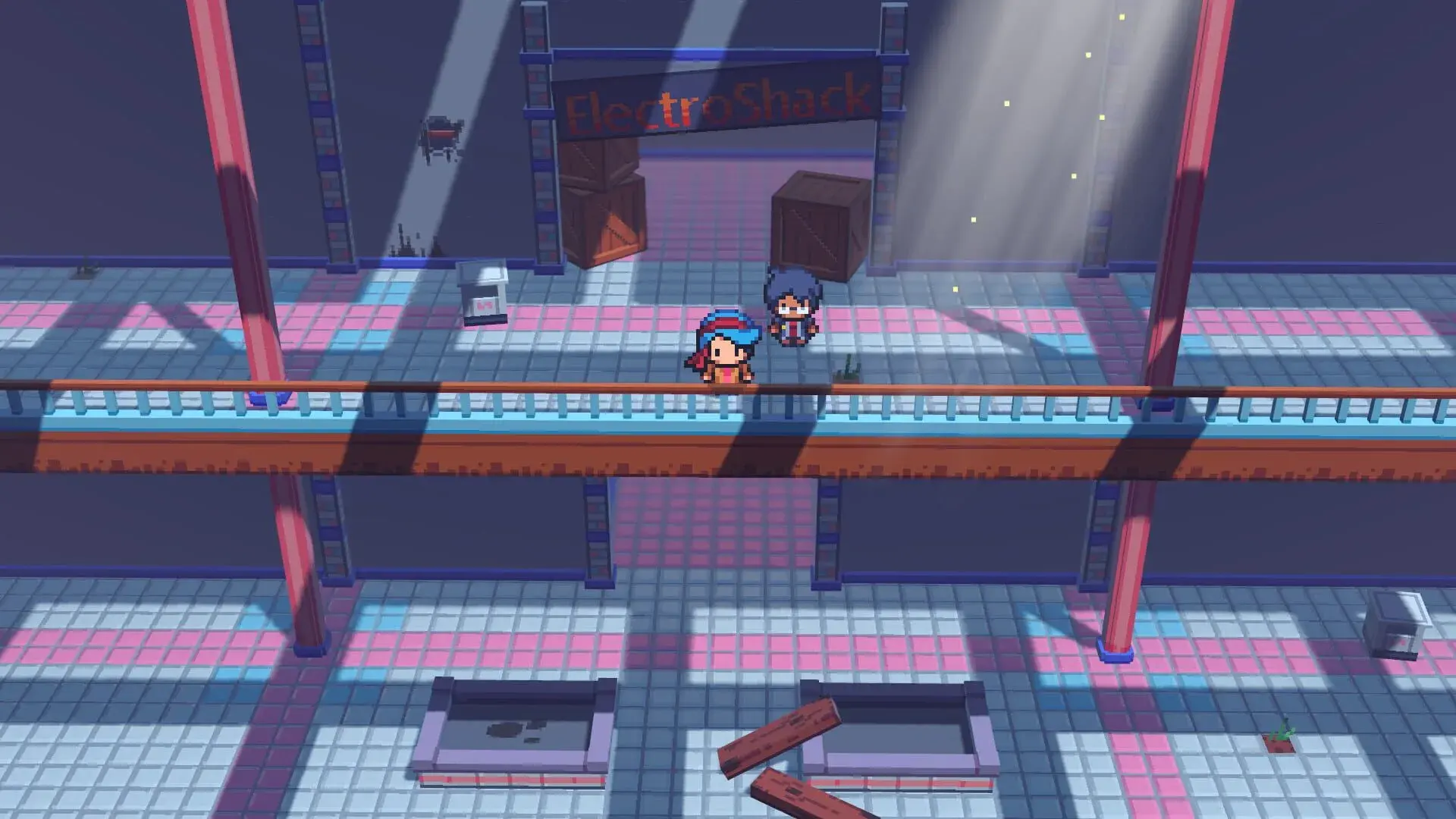 Cassette Beasts - główny screenshot z gry