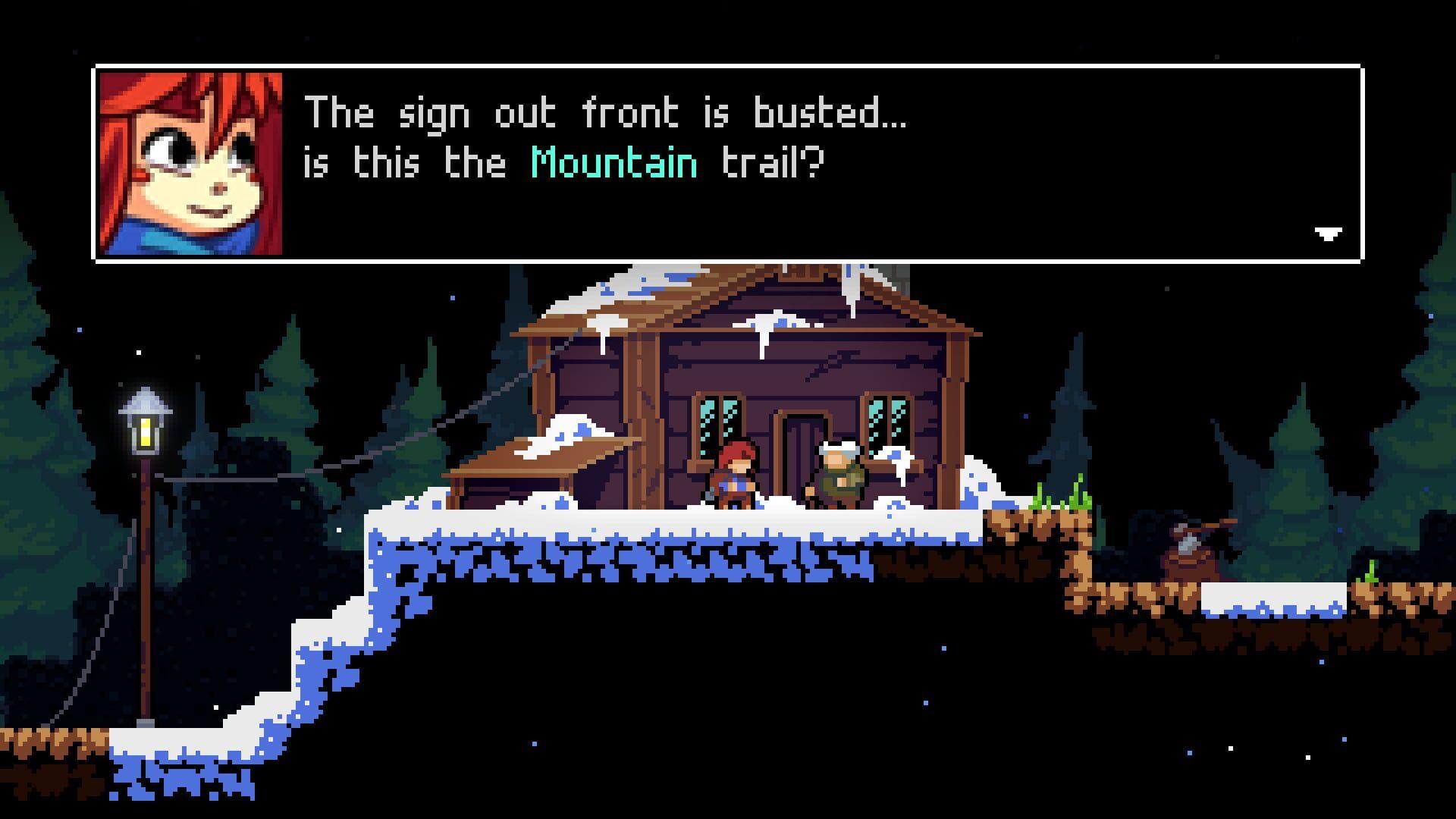 Celeste - główny screenshot z gry