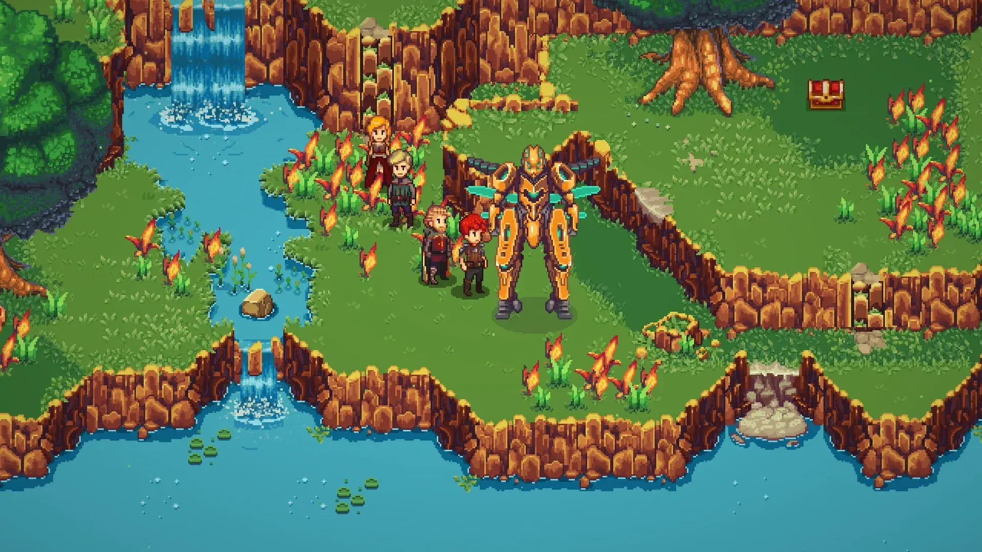 Chained Echoes - gameplay screenshot