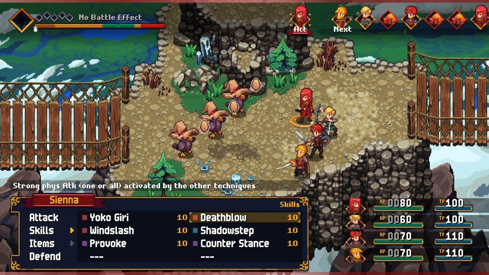 Chained Echoes (Xbox Series & PC) - gameplay screenshot
