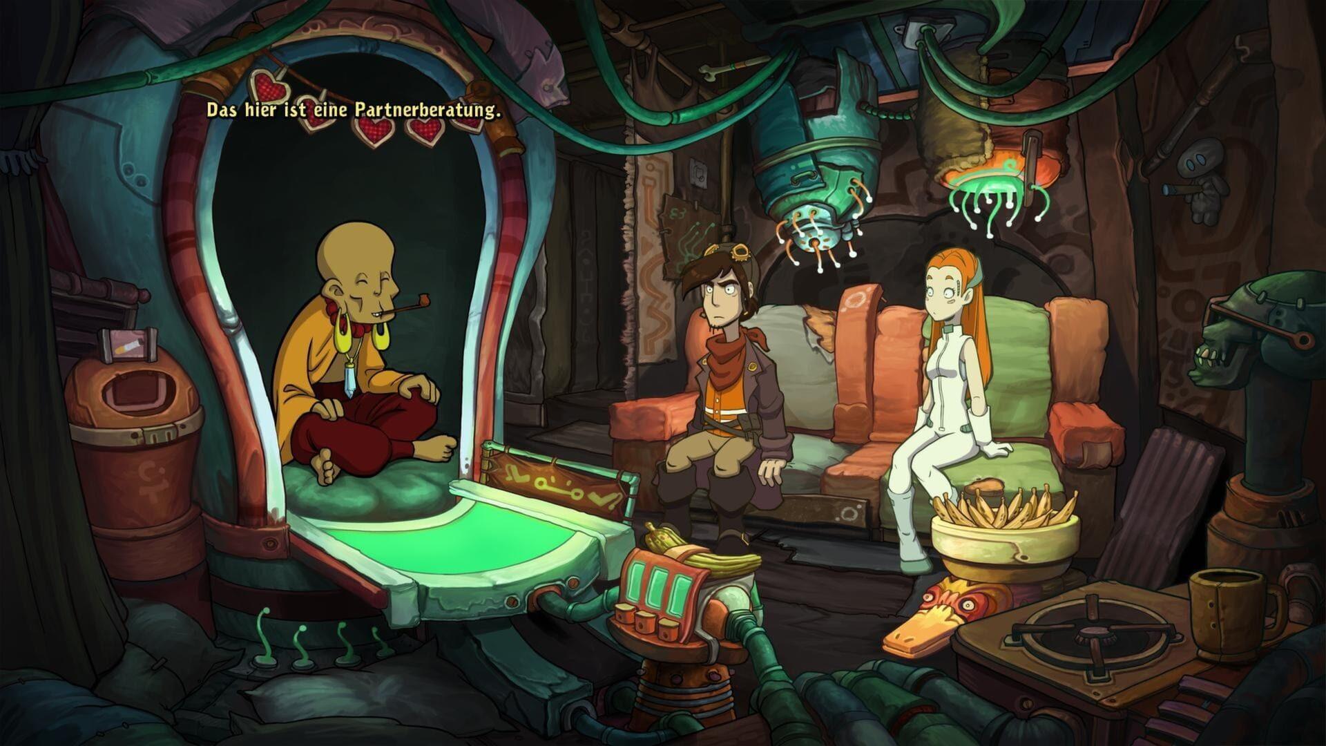 Chaos on Deponia - główny screenshot z gry