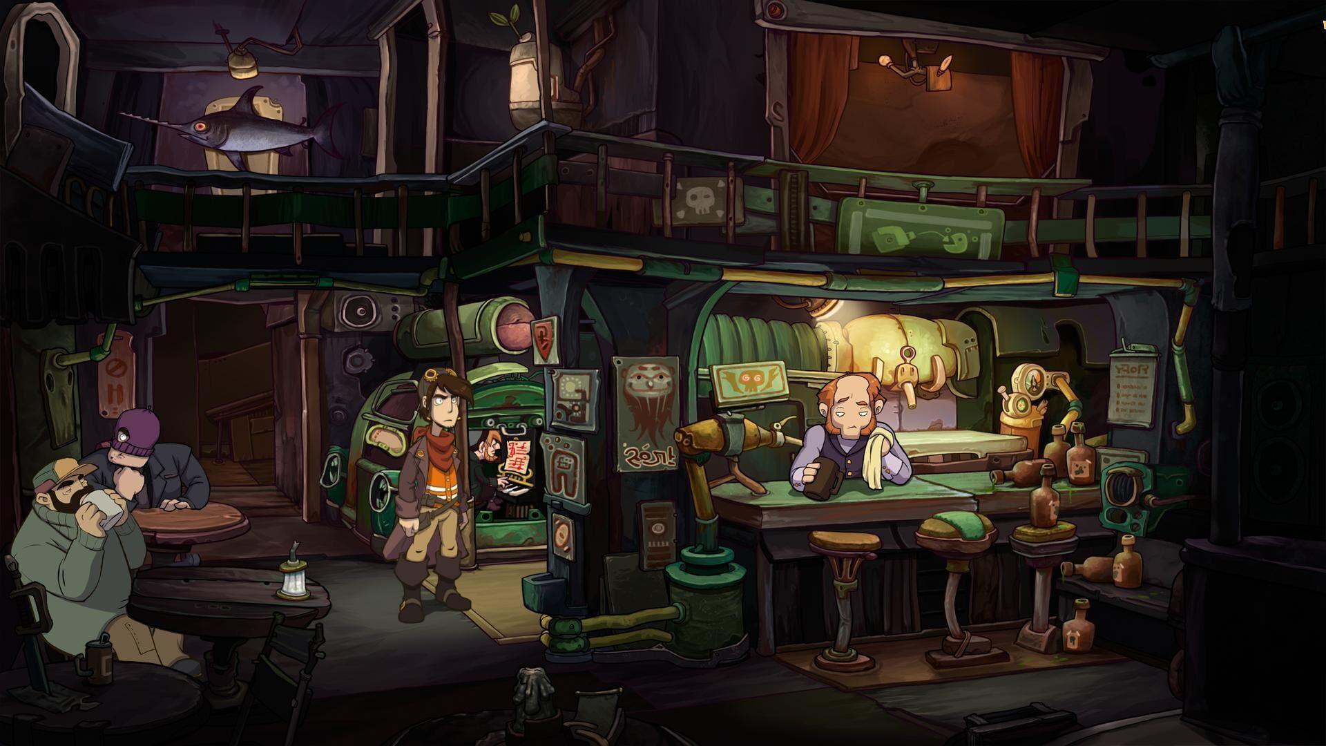 Chaos on Deponia - świat gry, lokacja