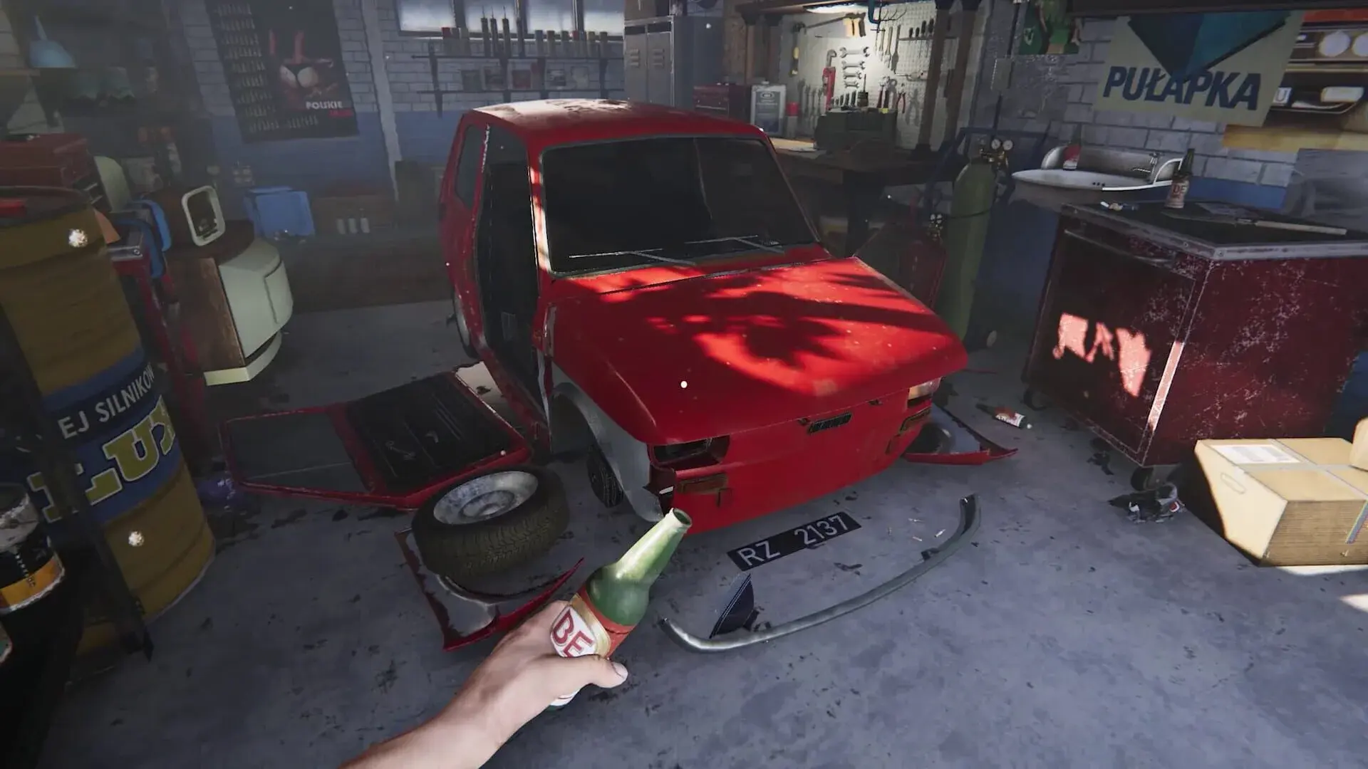 Cheap Car Repair - świat gry, lokacja