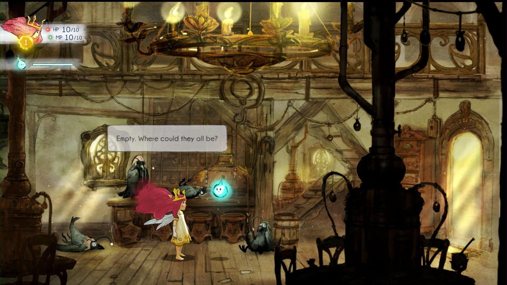 Child of Light - gameplay screenshot