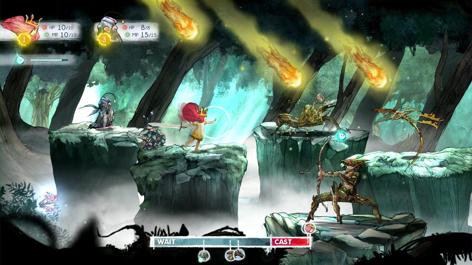 Child of Light - akcja w grze