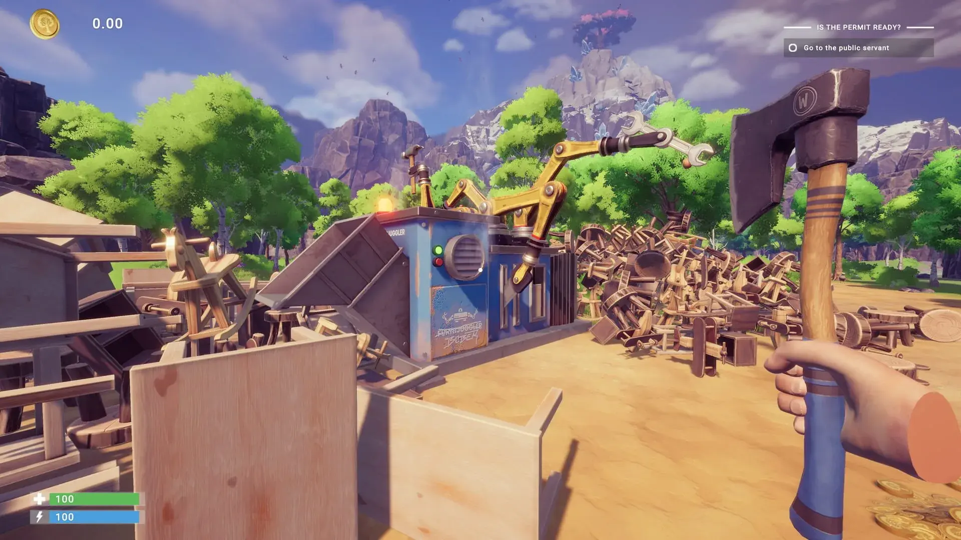 Chop Chop Inc. - główny screenshot z gry