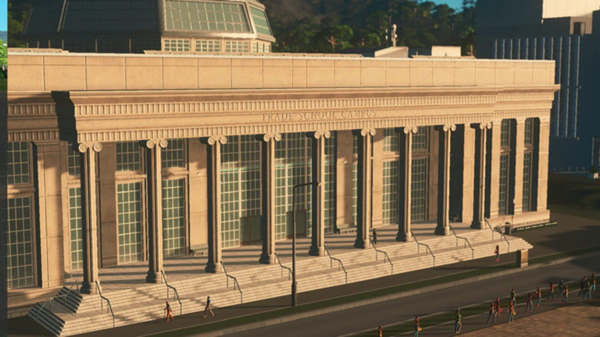 Cities: Skylines - Campus - świat gry, lokacja