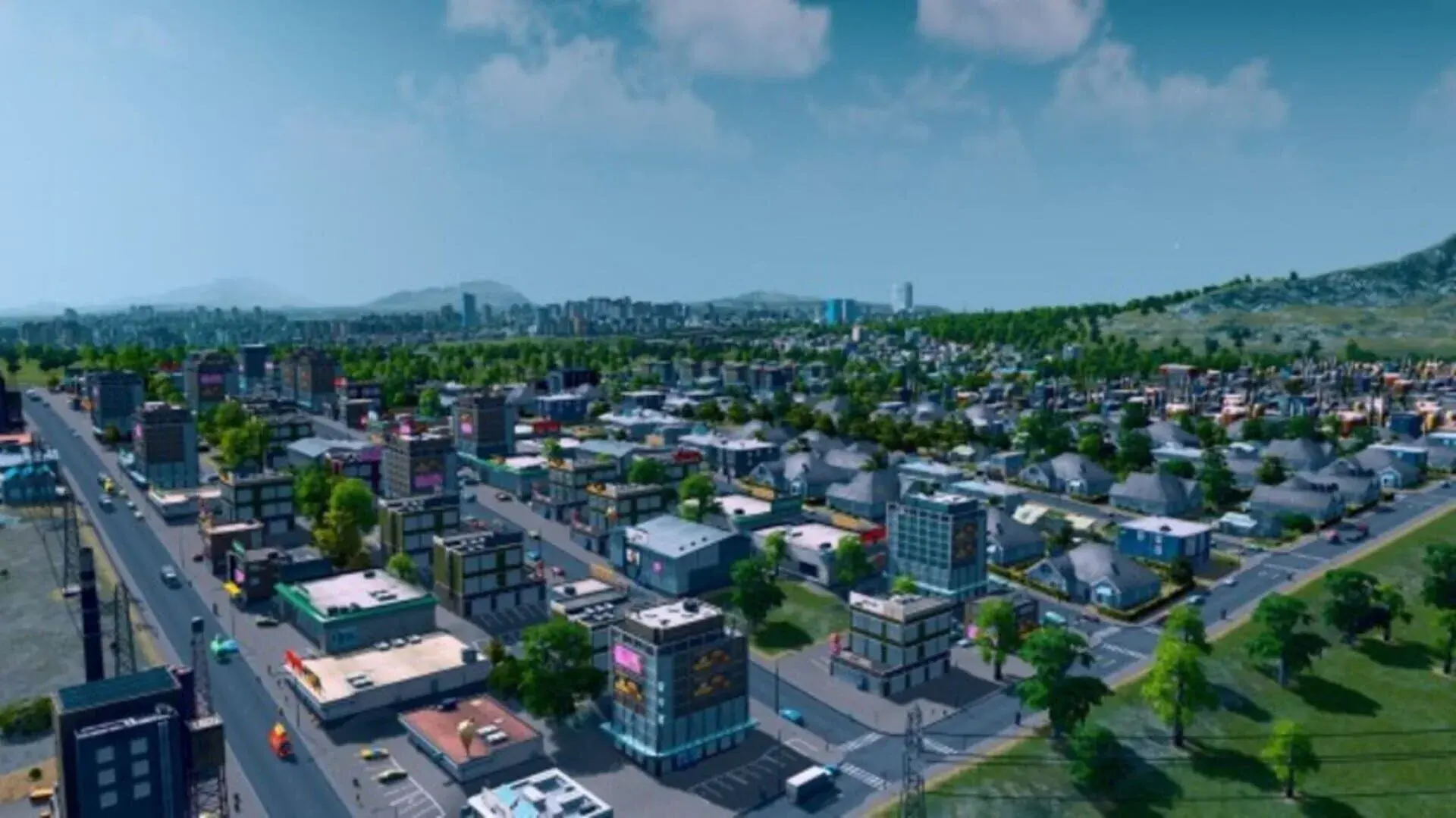 Cities: Skylines - Deluxe Edition - główny screenshot z gry