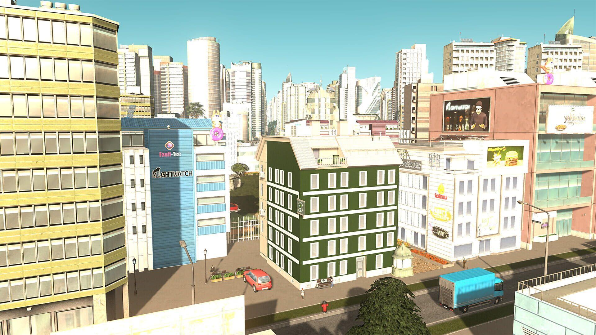 Cities: Skylines - Hotels & Retreats - główny screenshot z gry