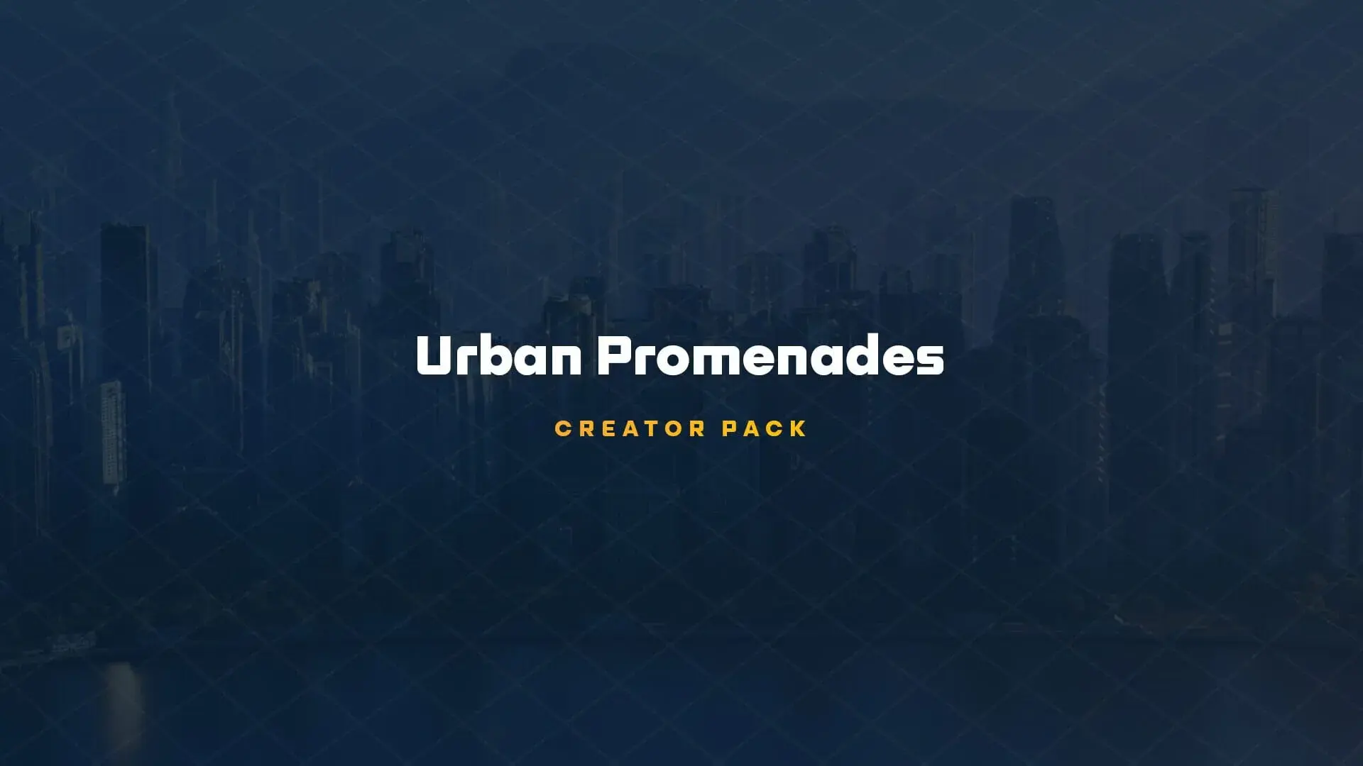 Cities: Skylines II - Creator Pack: Urban Promenades - główny screenshot z gry