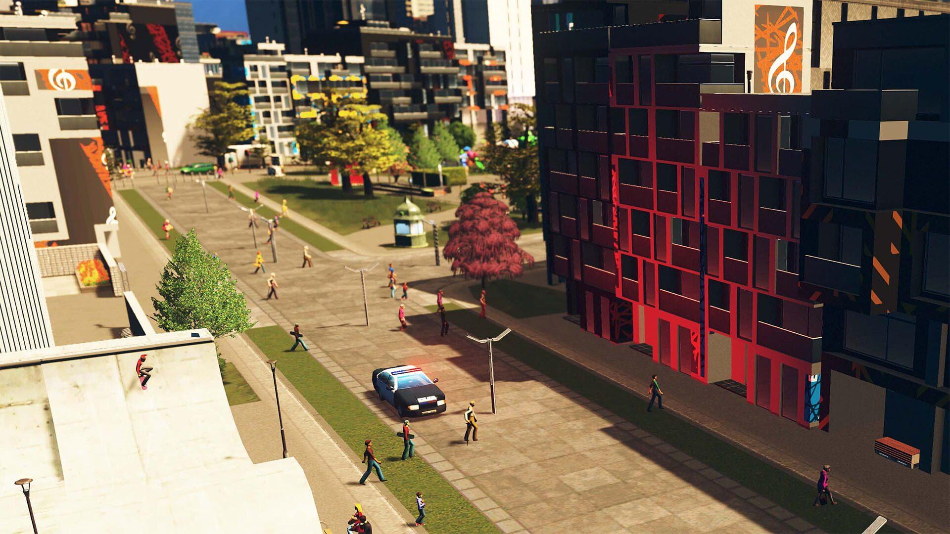 Cities: Skylines - Plazas & Promenades - główny screenshot z gry