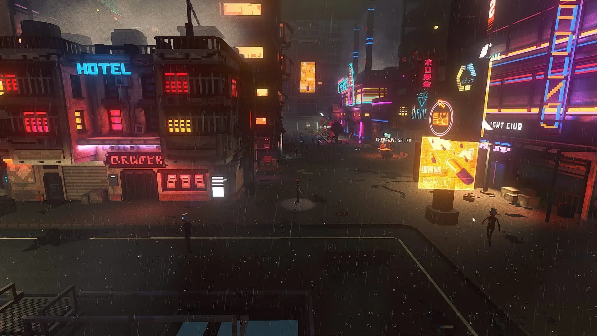 Cloudpunk - screenshot wysokiej jakości