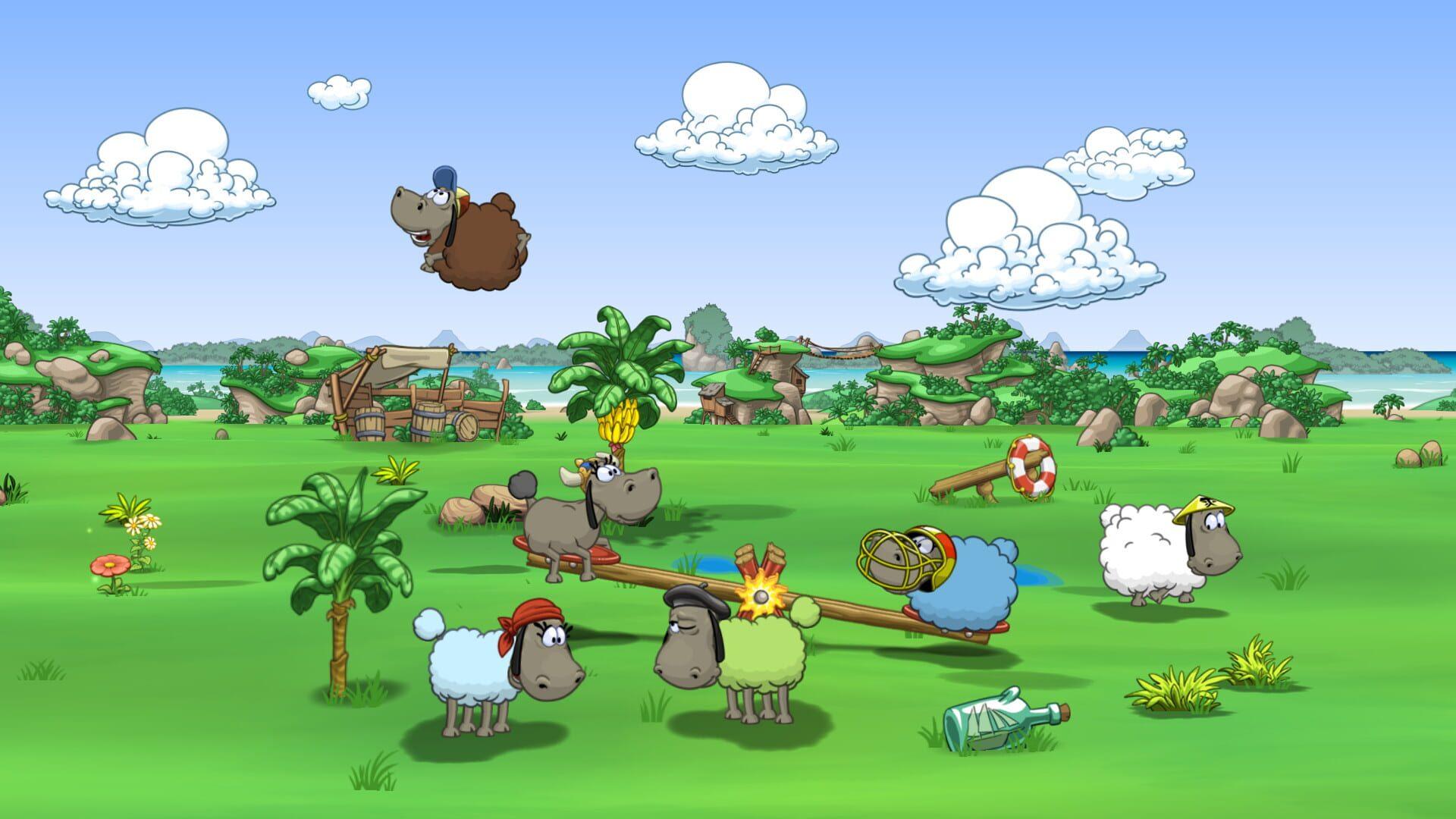 Clouds & Sheep 2 - akcja w grze