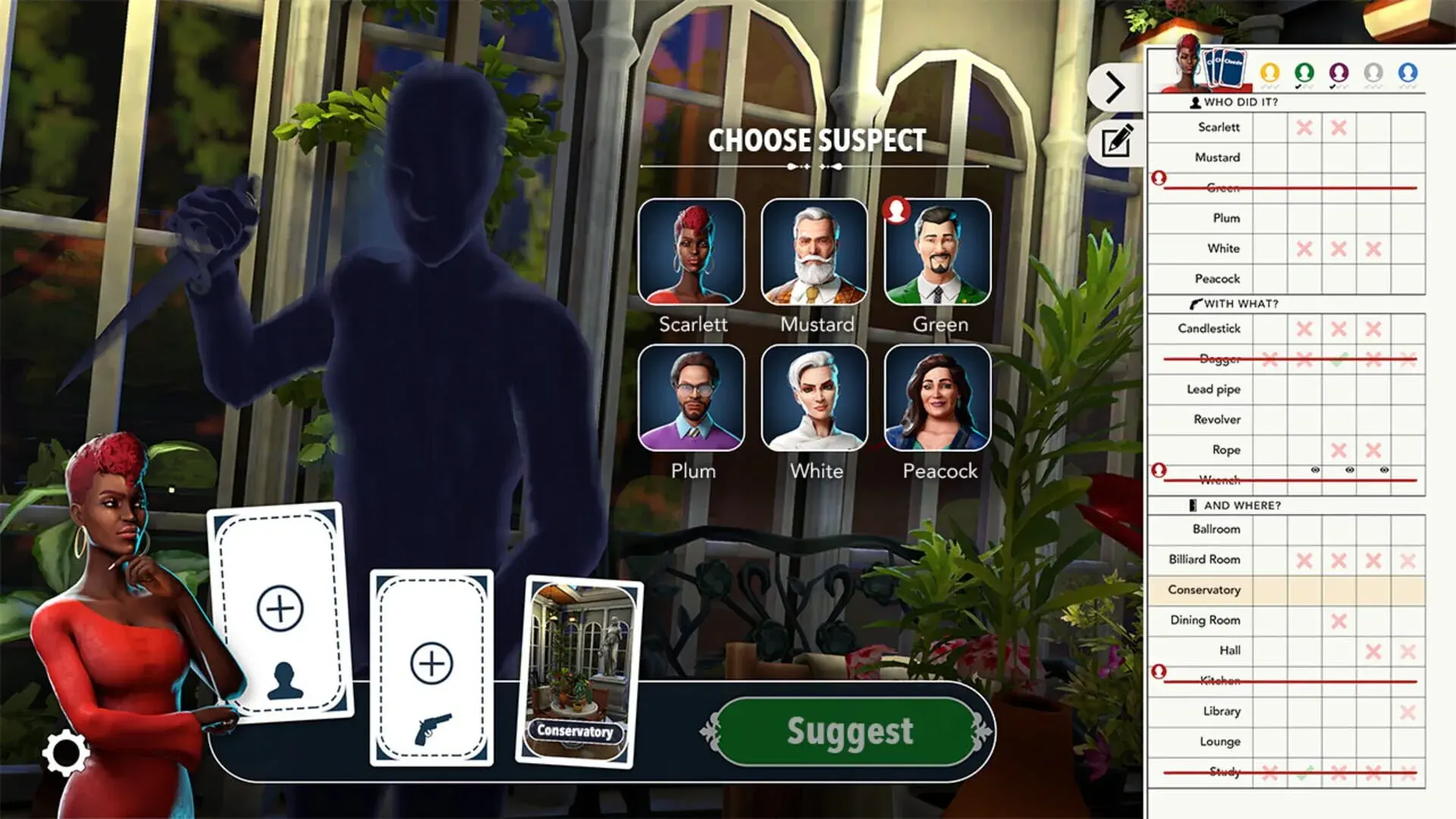 Clue/Cluedo - świat gry, lokacja