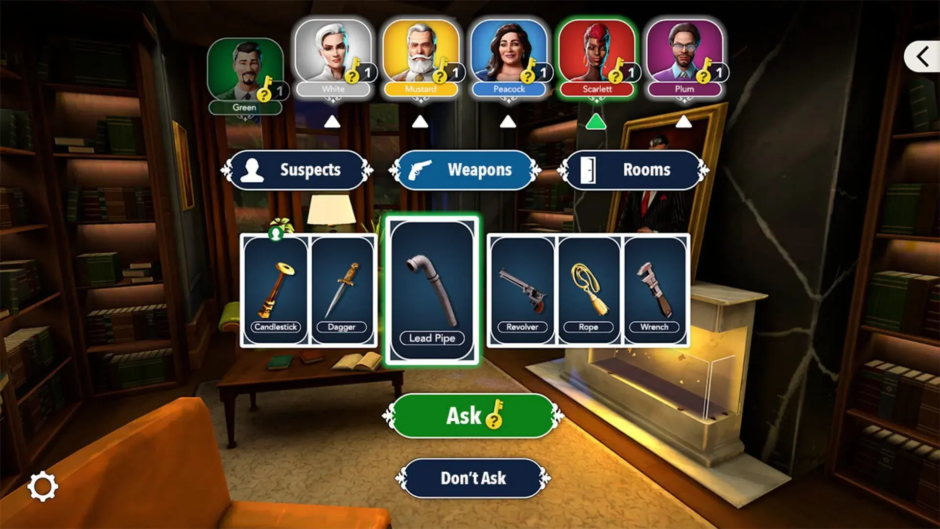 Clue/Cluedo - akcja w grze