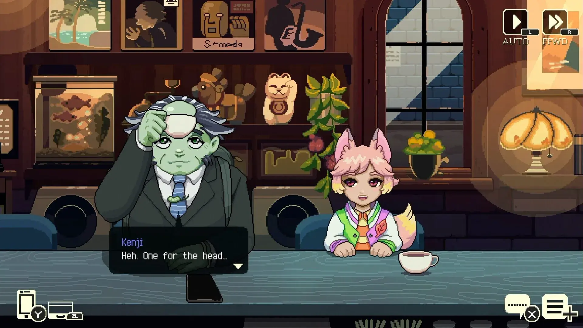 Coffee Talk: Tokyo - główny screenshot z gry