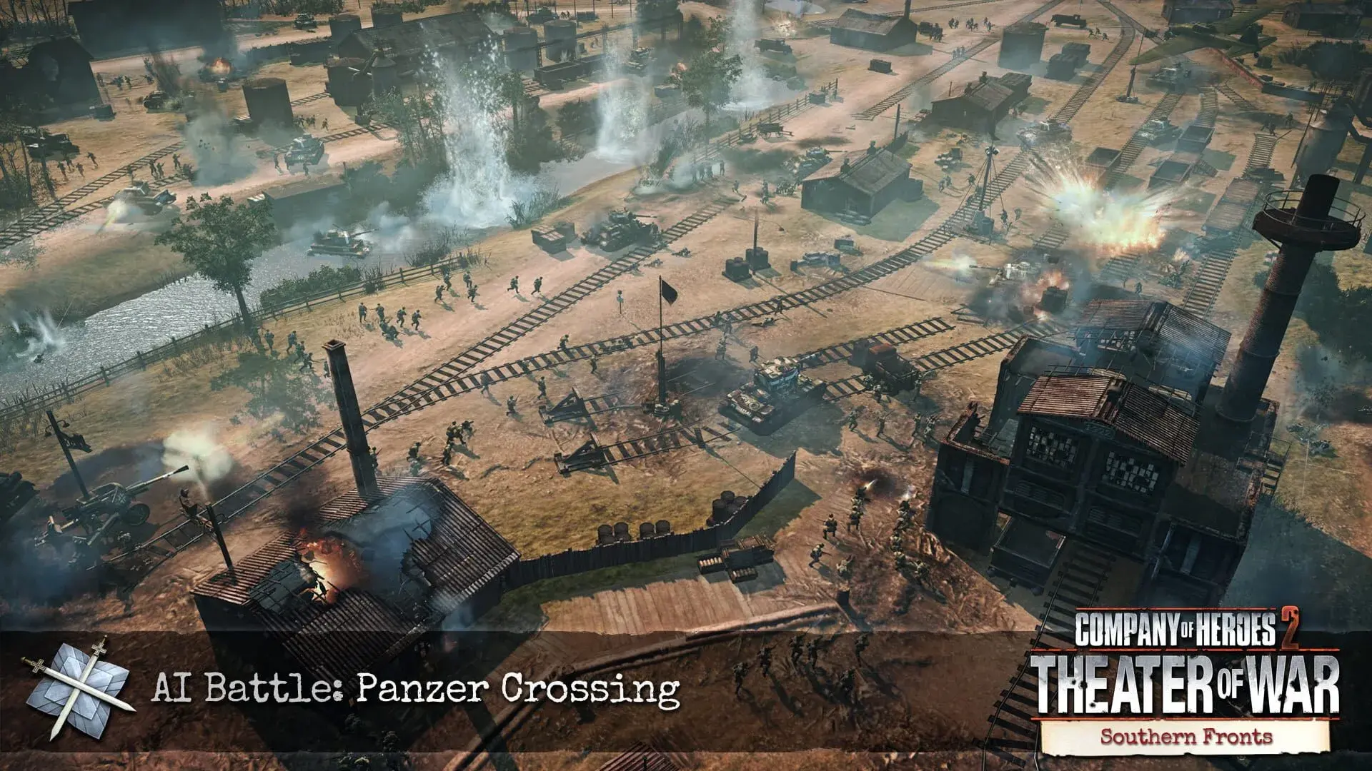Company of Heroes 2: Southern Fronts Mission Pack - gameplay screenshot