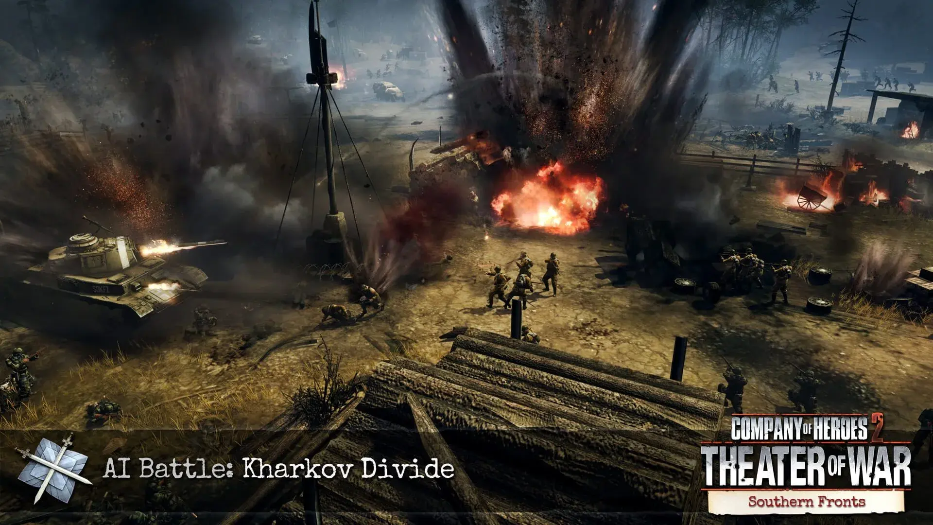 Company of Heroes 2: Southern Fronts Mission Pack - akcja w grze
