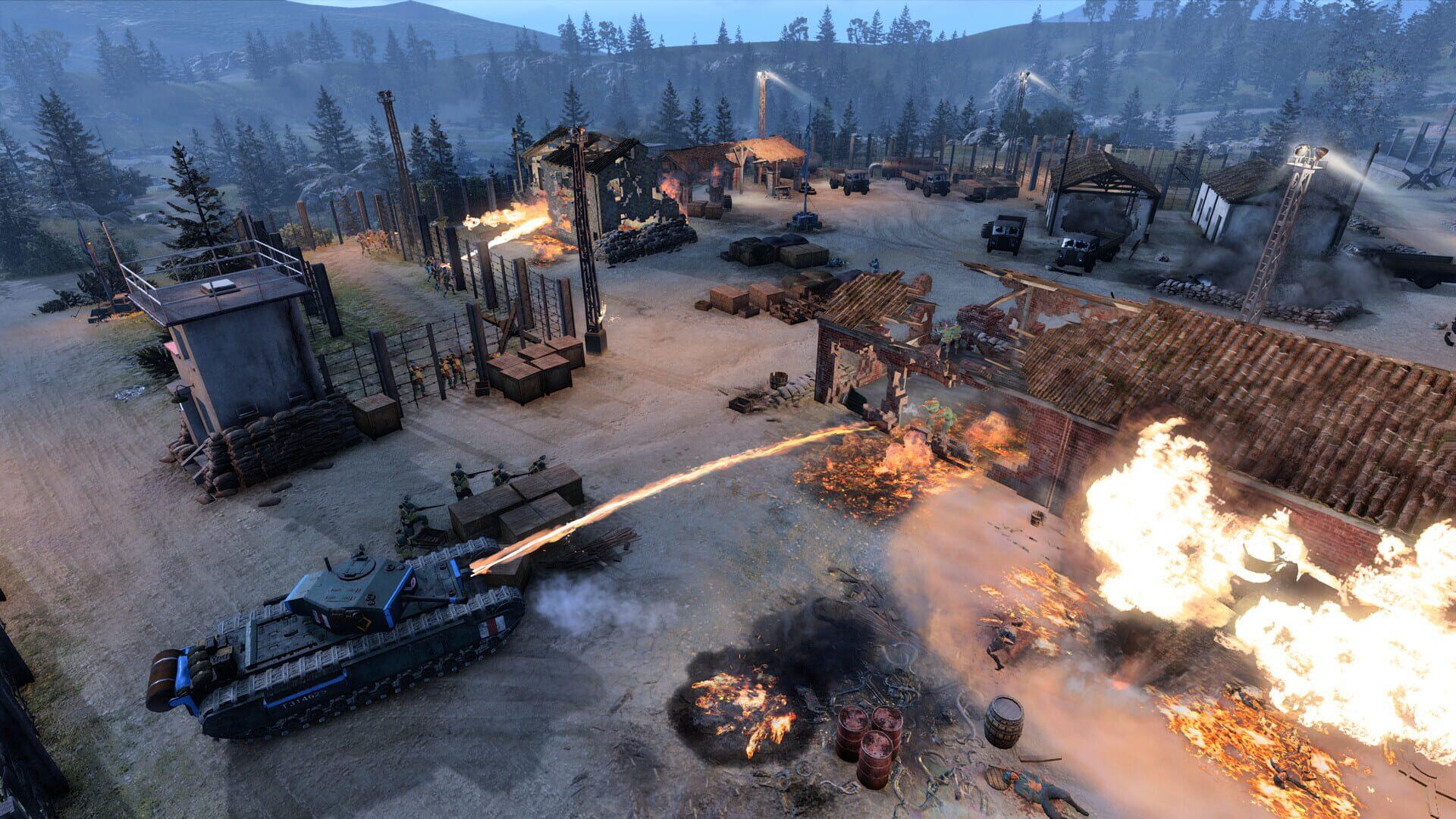 Company of Heroes 3: Fire & Steel - świat gry, lokacja