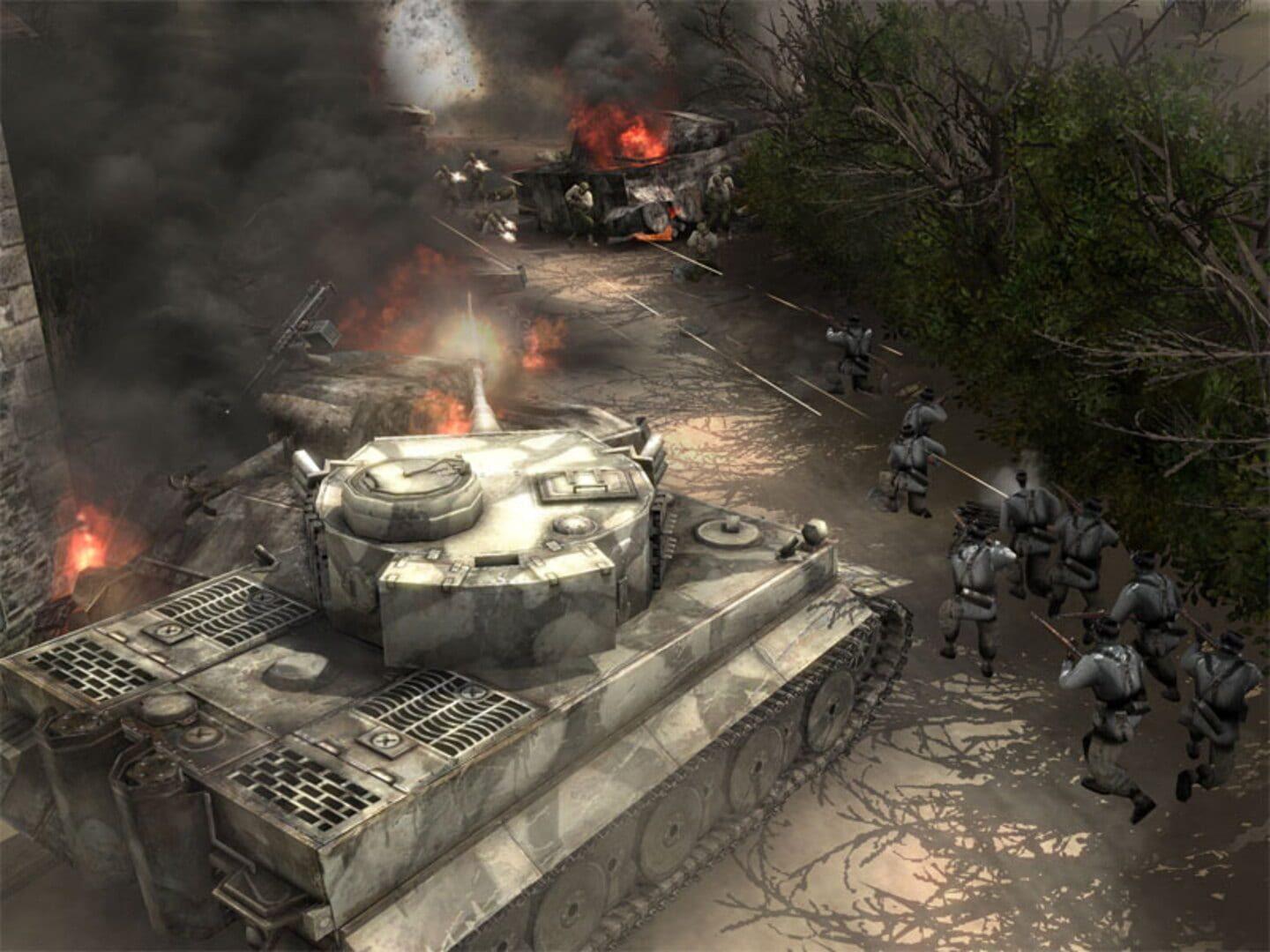 Company of Heroes - akcja w grze