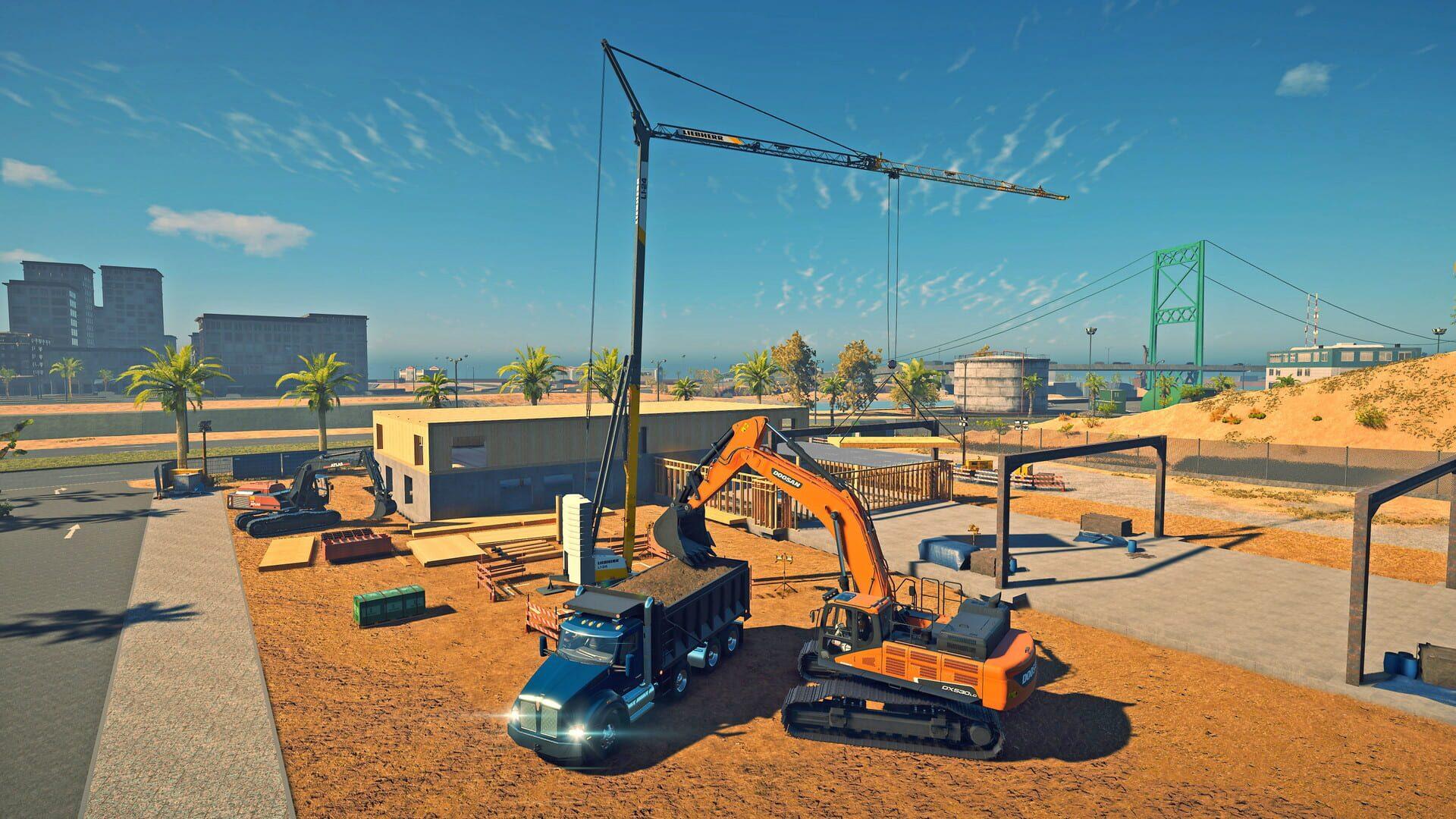 Construction Simulator - świat gry, lokacja