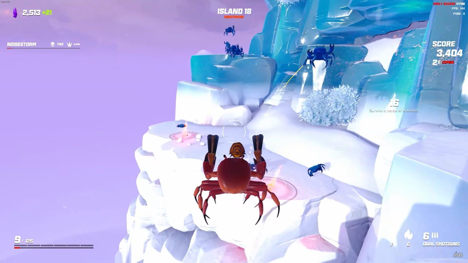 Crab Champions - główny screenshot z gry