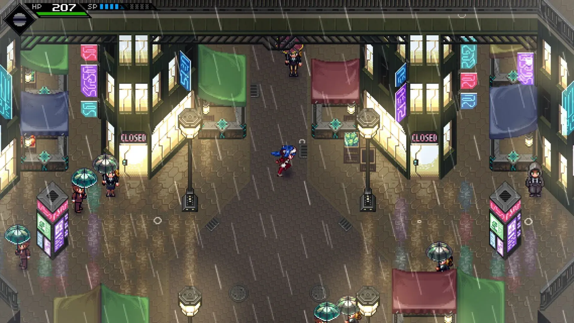 CrossCode - główny screenshot z gry