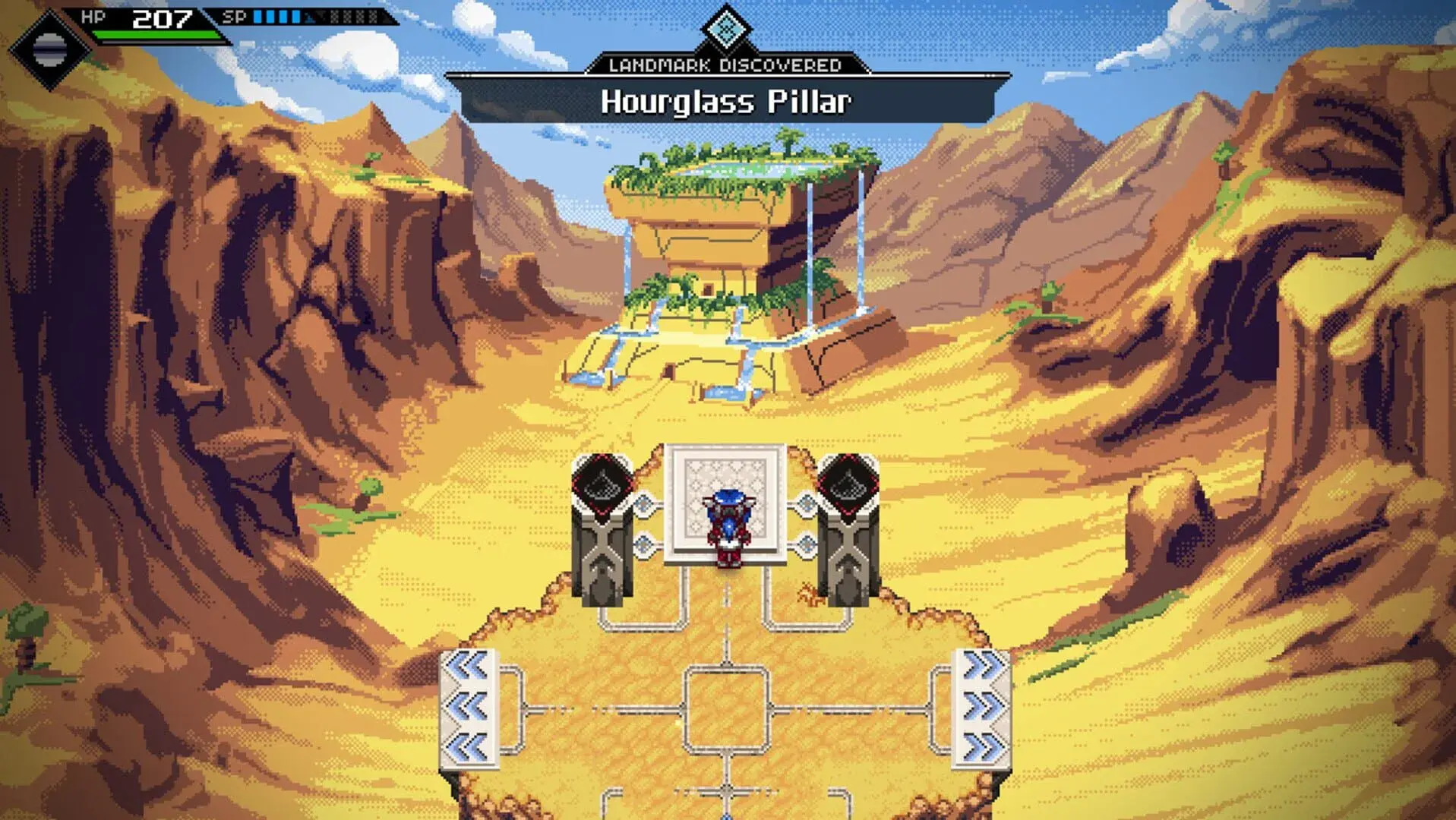 CrossCode - gameplay screenshot