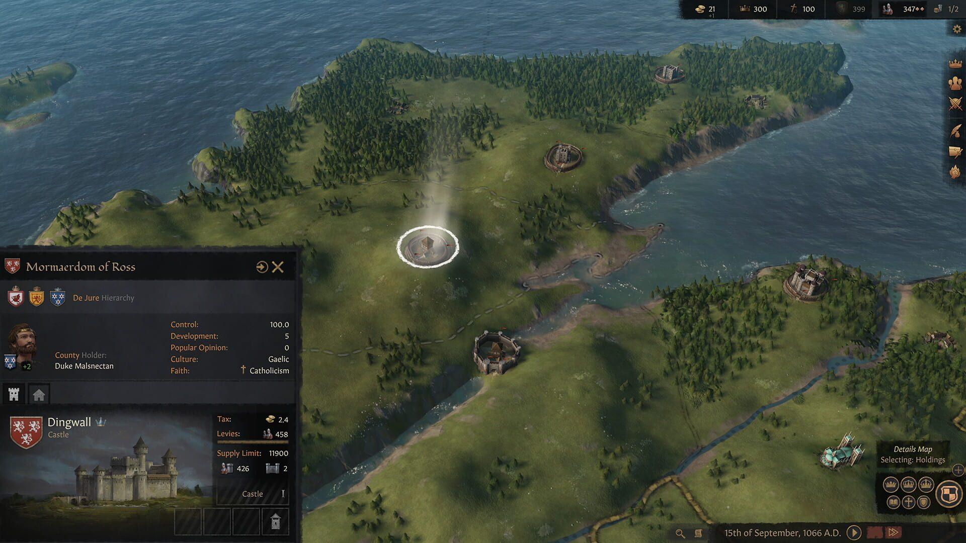 Crusader Kings III - gameplay screenshot