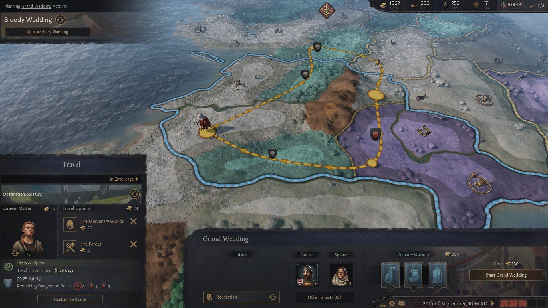 Crusader Kings III: Tours and Tournaments - główny screenshot z gry