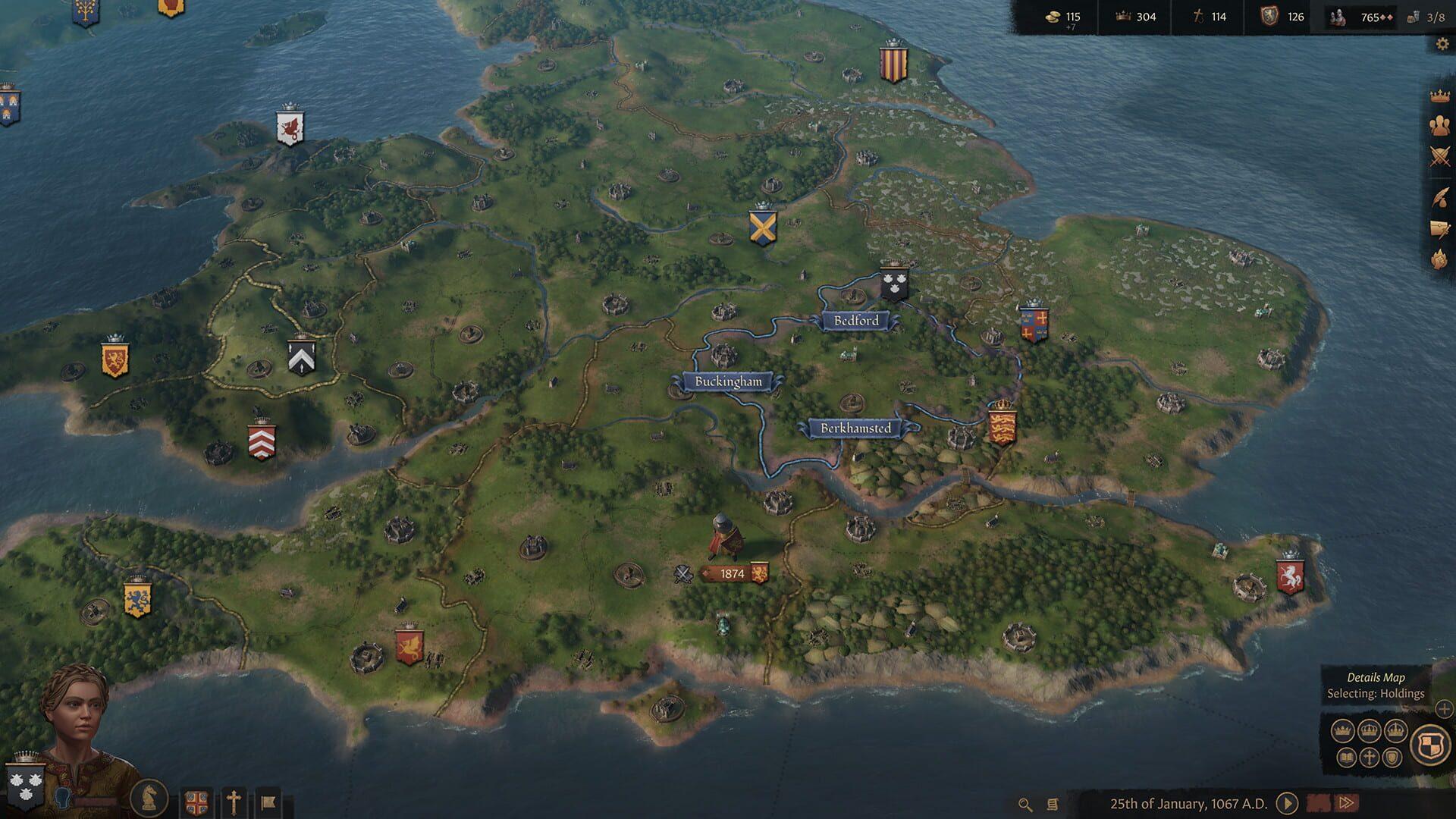 Crusader Kings III (Xbox Series & PC) - świat gry, lokacja