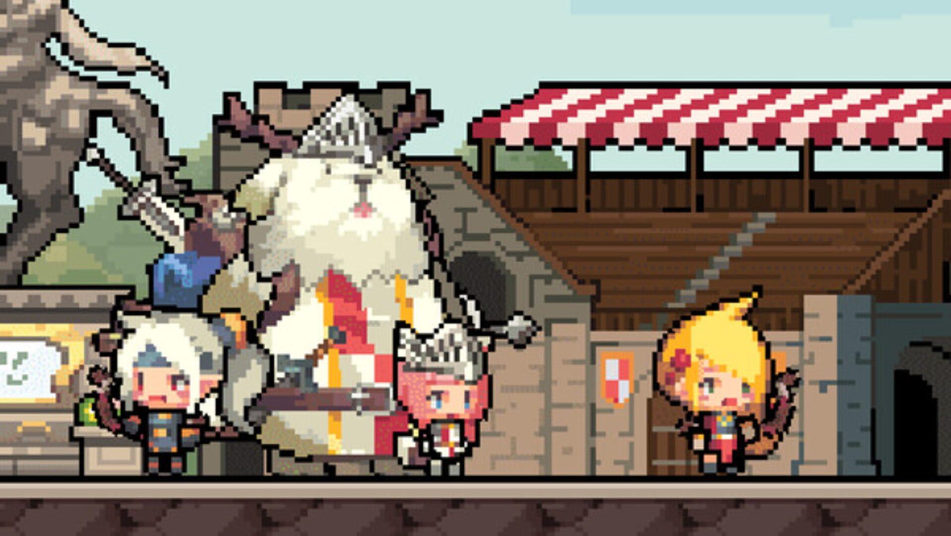 Crusaders Quest: Hero Town - gameplay screenshot