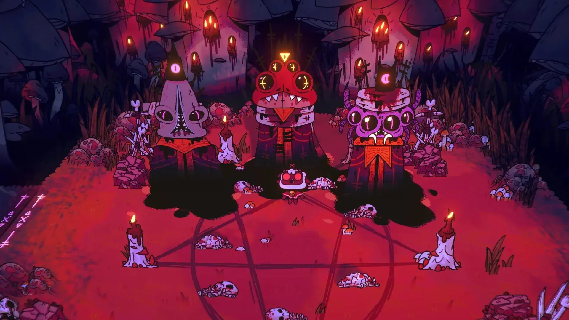 Cult of the Lamb: Cultist Edition - świat gry, lokacja