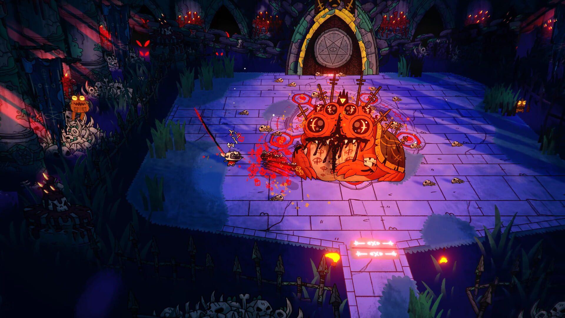 Cult of the Lamb (Switch) - główny screenshot z gry