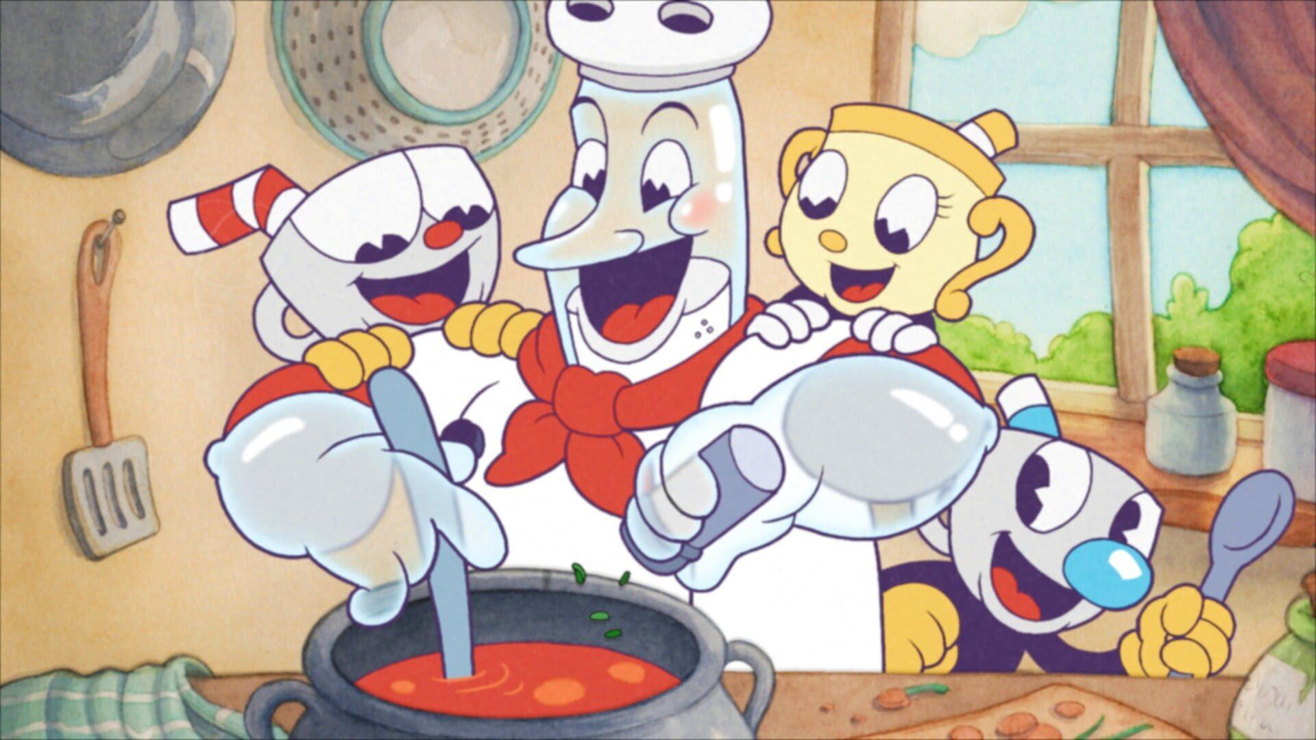 Cuphead - The Delicious Last Course - główny screenshot z gry