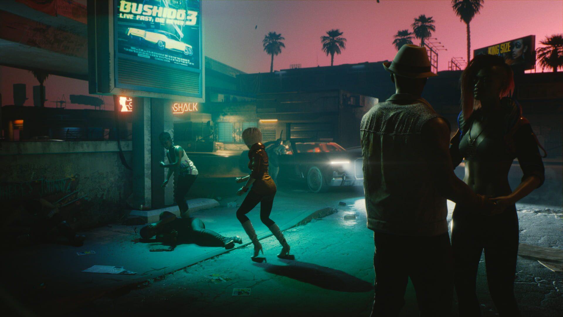 Cyberpunk 2077 - główny screenshot z gry