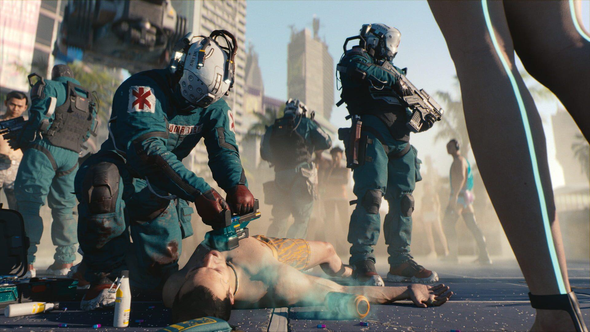 Cyberpunk 2077 - akcja w grze