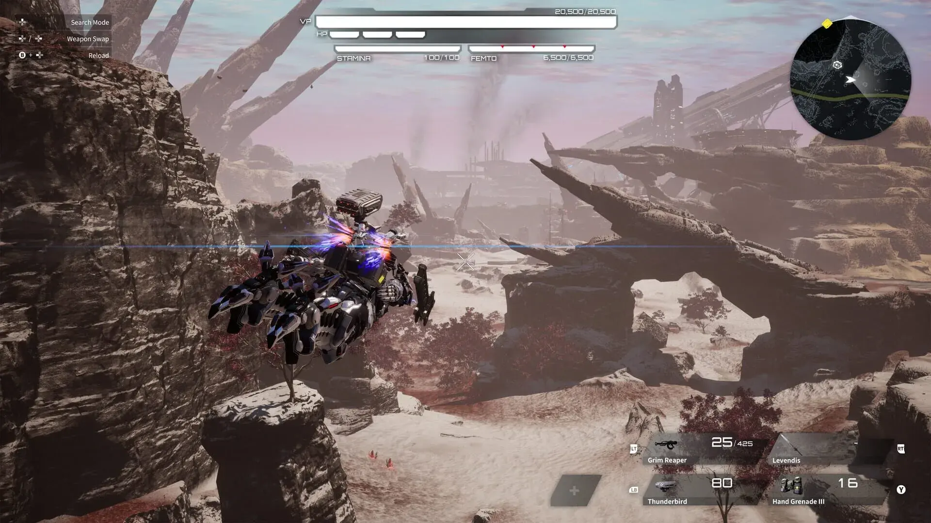 Daemon x Machina: Titanic Scion - screenshot wysokiej jakości