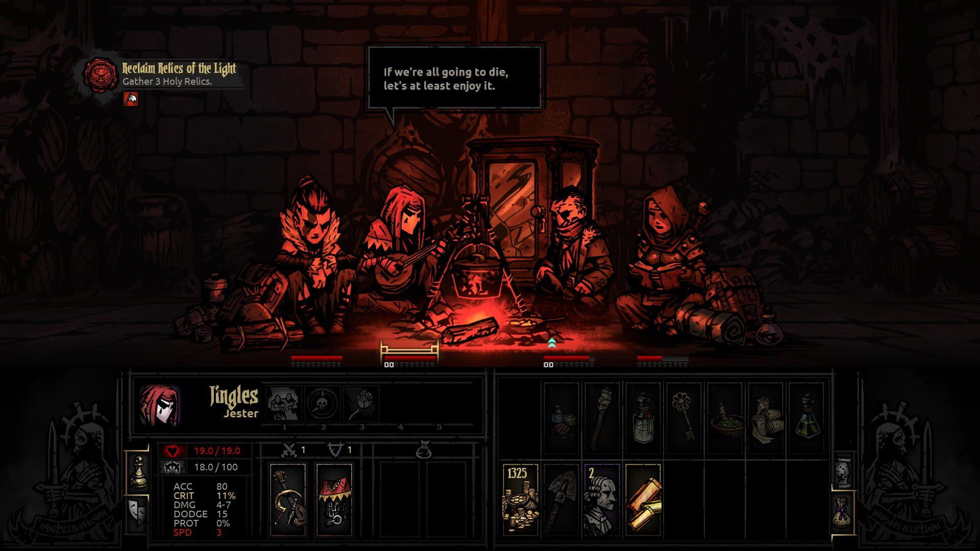 Darkest Dungeon - główny screenshot z gry